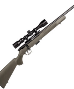 savage 93r17 fxp with scope blackod green bolt action rifle 17 hmr 21in 1614683 1 1