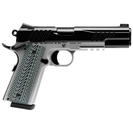 savage arms 1911 government two tone 45 auto acp 5in black nitride pistol 81 rounds 1794036 1