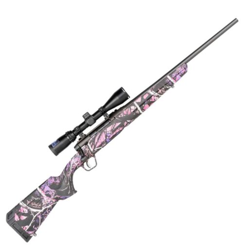 savage arms axis ii xp compact matte black muddy girl camo bolt action rifle 65 creedmoor 20in 1784182 1