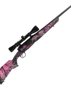 savage arms axis xp camo compact with weaver scope blackmuddy girl bolt action rifle 7mm 08 remington 1541435 1