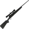 savage arms axis xp with weaver scope black bolt action rifle 7mm 08 remington 1541416 1