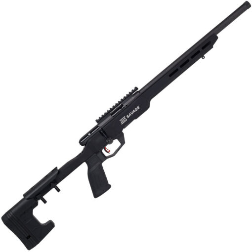savage arms b22 precision black bolt action rifle 22 long rifle 1621643 1