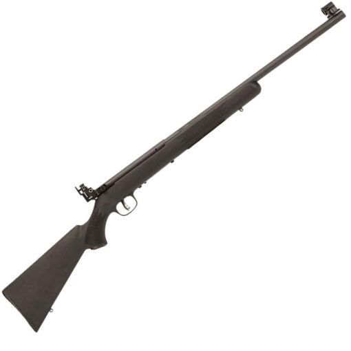 savage arms mark 1 matte black left hand bolt action rifle 22 long rifle 21in 1790740 1