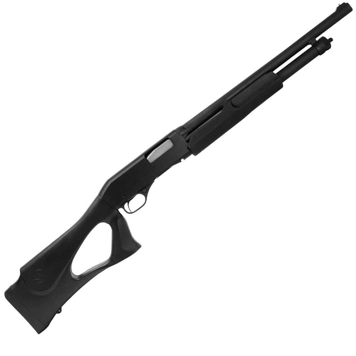 savage-arms-stevens-320-security-matte-black-12-gauge-3in-pump-action-shotgun-185in-1790723-1 savage arms stevens 320 security matte black 12 gauge 3in pump action shotgun 185in 1790723 1
